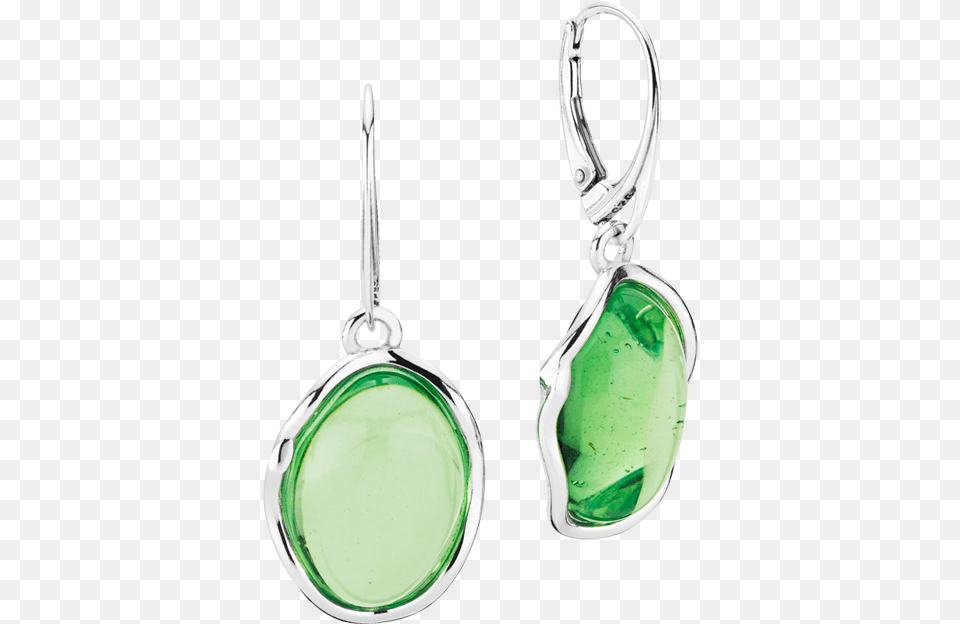 Aurora Green Amber And Silver Earrings Earrings, Accessories, Earring, Jewelry, Gemstone Free Transparent Png