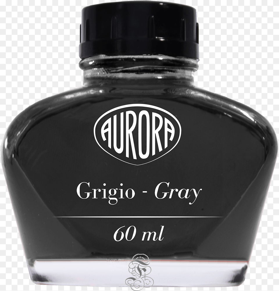 Aurora Ink Grey 55ml Special Edition Aurora Pen, Bottle, Ink Bottle, Cosmetics, Perfume Png