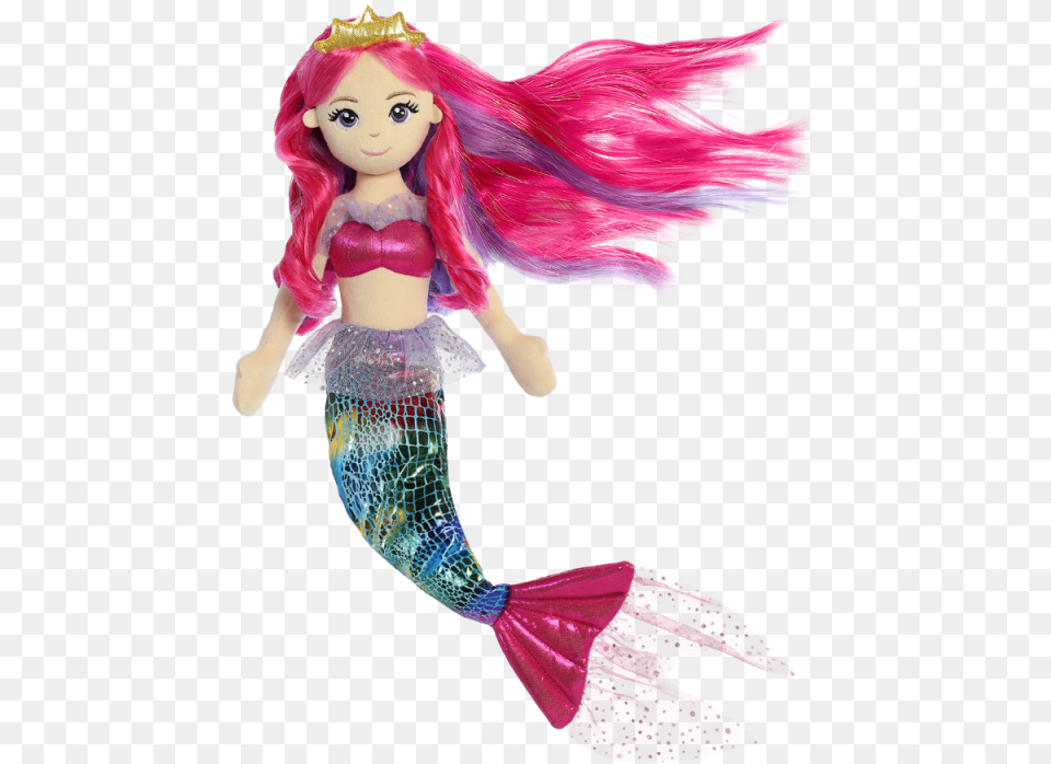 Aurora Mermaid Dolls, Doll, Toy, Child, Female Free Png Download