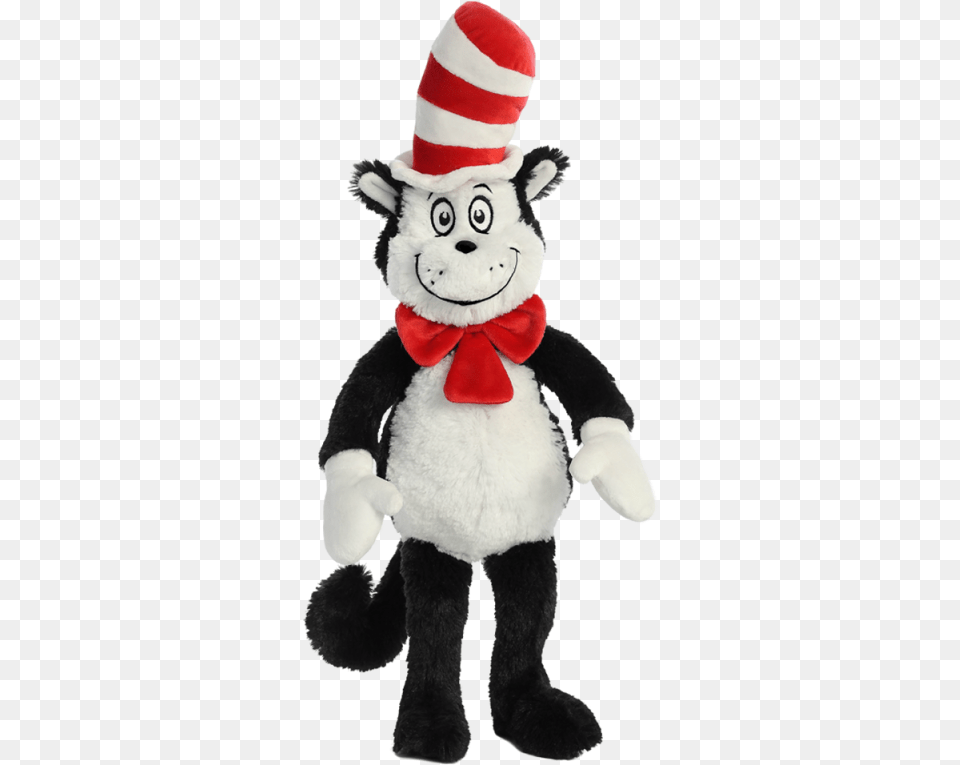 Aurora Plush Cat In The Hat, Toy, Teddy Bear Png