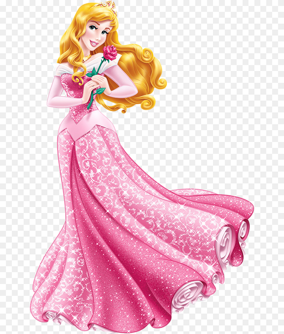 Aurora Princess Transparent Princess Aurora, Clothing, Dress, Formal Wear, Figurine Free Png