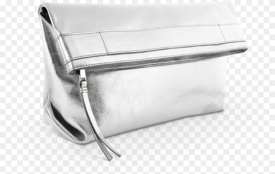 Aurora Silver Foil Pouch, Accessories, Bag, Handbag, Purse Free Transparent Png