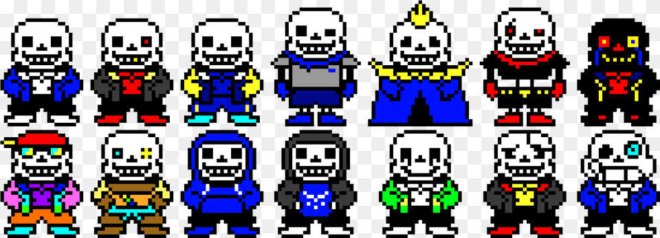 Aus Undertale Aus Pixel Art, Qr Code Png Image