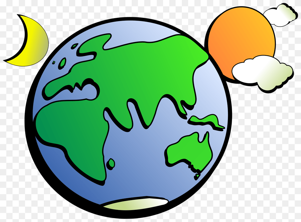 Aussie Earth Icons, Astronomy, Outer Space, Planet, Globe Png Image
