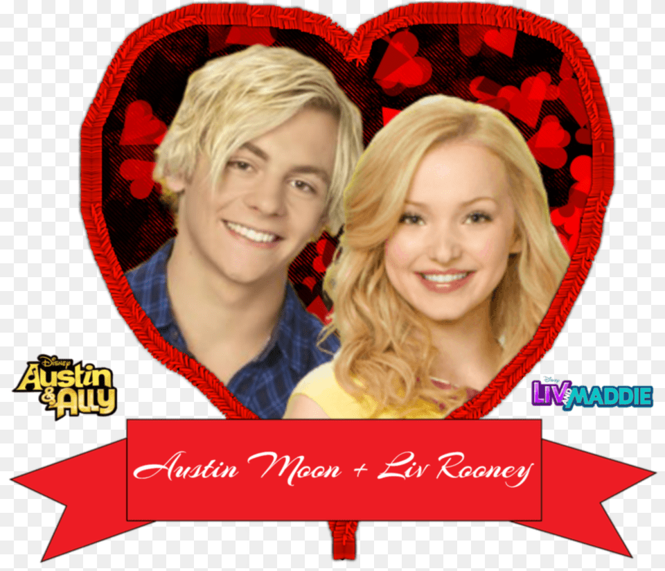 Austin Amp Ally Liv And Maddie Austin Moon Liv Rooney Austin Amp Ally Ross Lynch, Portrait, Photography, Face, Person Free Png