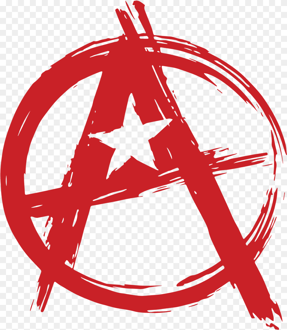 Austin Anarchy Roller Derby, Star Symbol, Symbol, Person, Logo Free Png Download