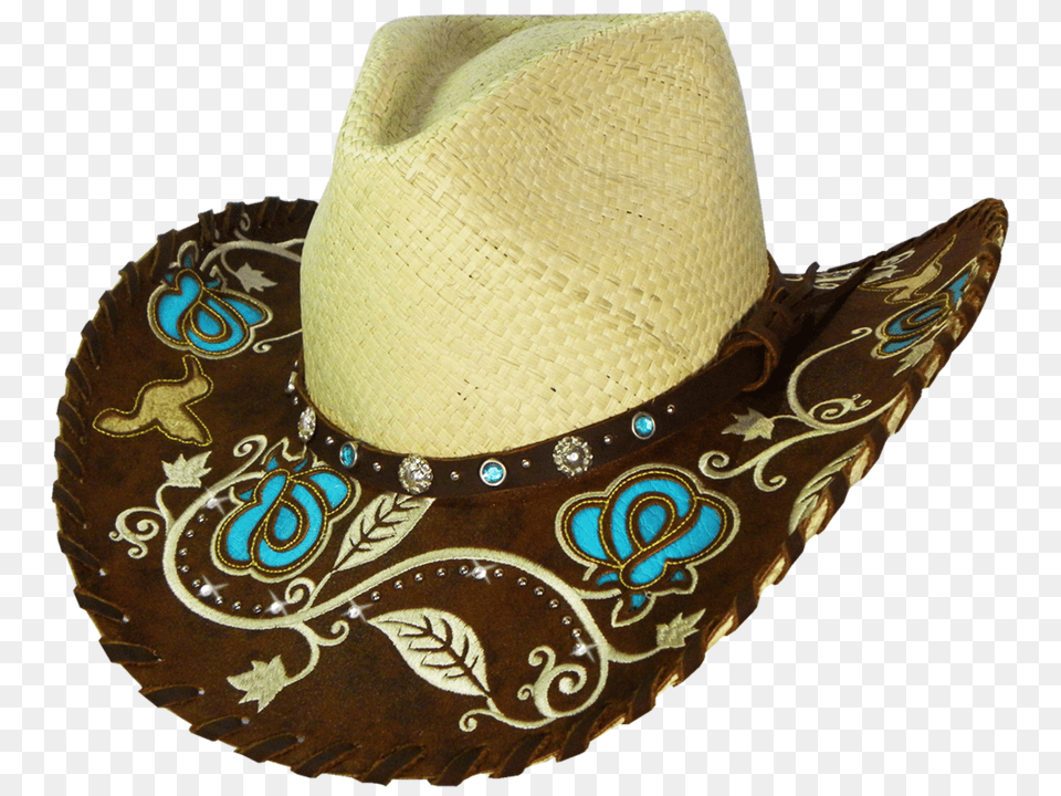 Austin Handmade Hats Beautiful Straw Hat, Clothing, Cowboy Hat Png