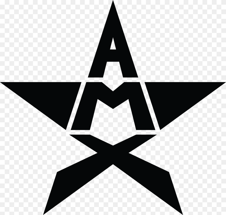 Austin Mic Exchange Mullet Of 6 Points, Star Symbol, Symbol Png
