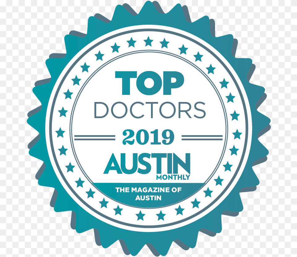 Austin Monthly Top Doctors 2019, Advertisement, Badge, Logo, Poster Free Transparent Png