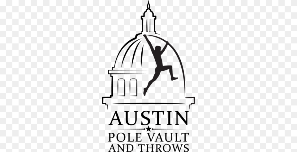 Austin Pole Vault And Throws Helping Austin Vault, Architecture, Building, Dome, Person Png