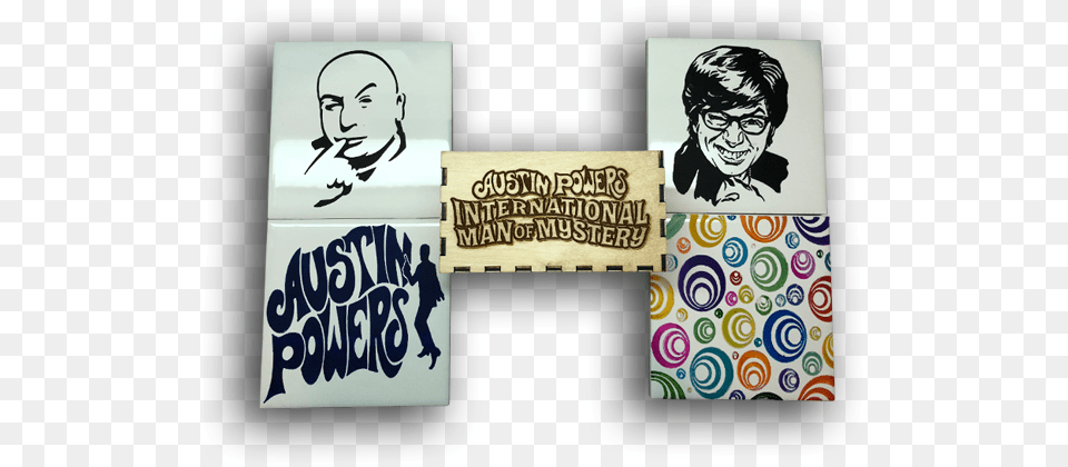 Austin Powers Coasters Illustration, Baby, Person, Sticker, Adult Png Image