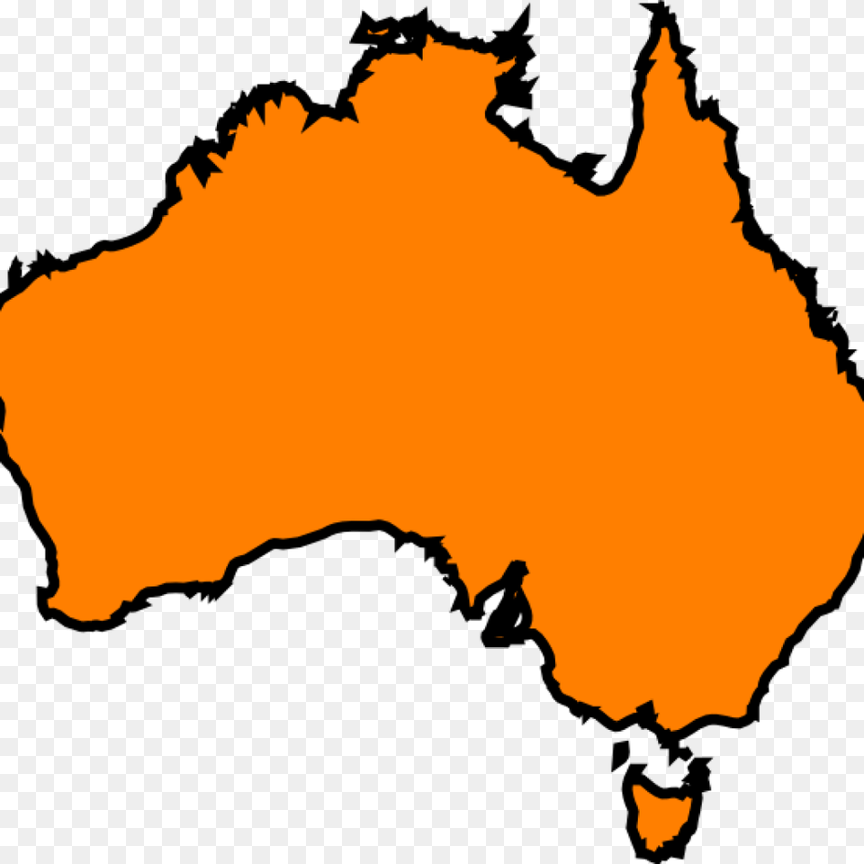 Australia Clip Art Clipart Chart, Plot, Map, Atlas Free Png Download