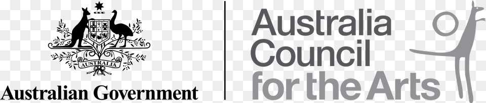 Australia Council Logo Horizontal Grey Large Rgb Australian Government, Text Free Png Download
