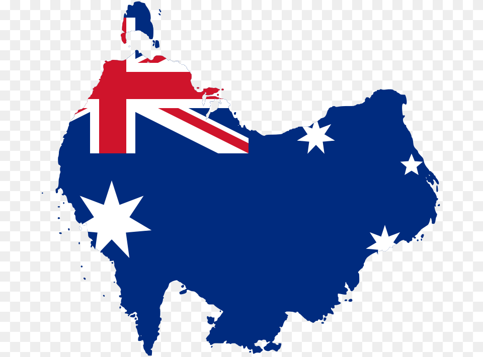 Australia Flag Map South, Outdoors, Person, Nature, Symbol Free Transparent Png