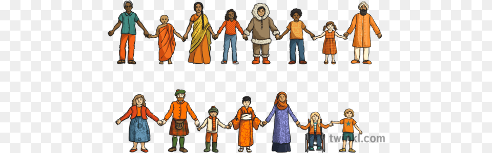 Australia Harmony Day Poster Holding People Holding Hands Poster, Adult, Person, Female, Costume Free Png Download