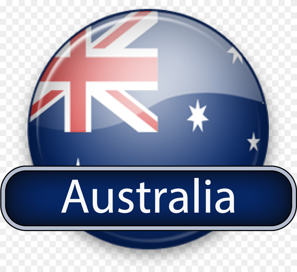 Australia Light Blue Flag Full Size Download Seekpng Australia Flag, Helmet, Logo Png Image
