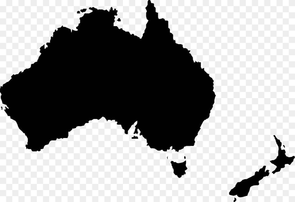 Australia Map Silhouette Transparent Australia Map Flag, Lighting, Firearm, Gun, Rifle Free Png