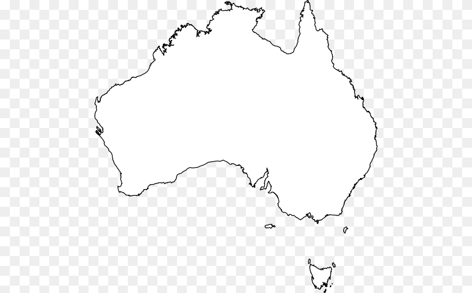 Australia Map White Svg Clip Arts Australia Map White, Chart, Plot, Atlas, Diagram Png Image
