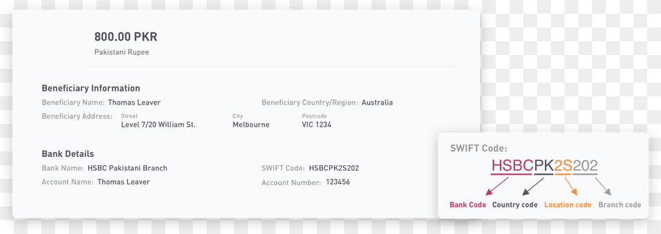 Australian Bank Account Number, Text, Paper Free Png Download