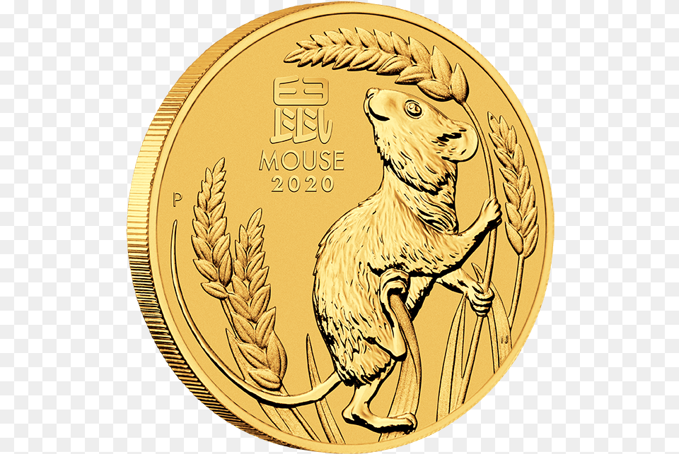 Australian Lunar Series Iii, Gold, Coin, Money, Animal Png