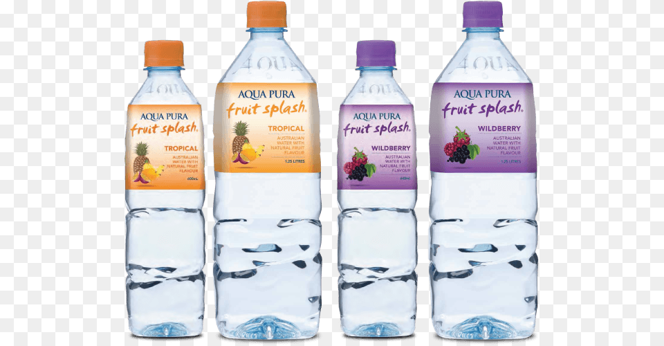 Australian Purified Water Flavoured Water Brands Australia, Beverage, Bottle, Mineral Water, Water Bottle Free Transparent Png