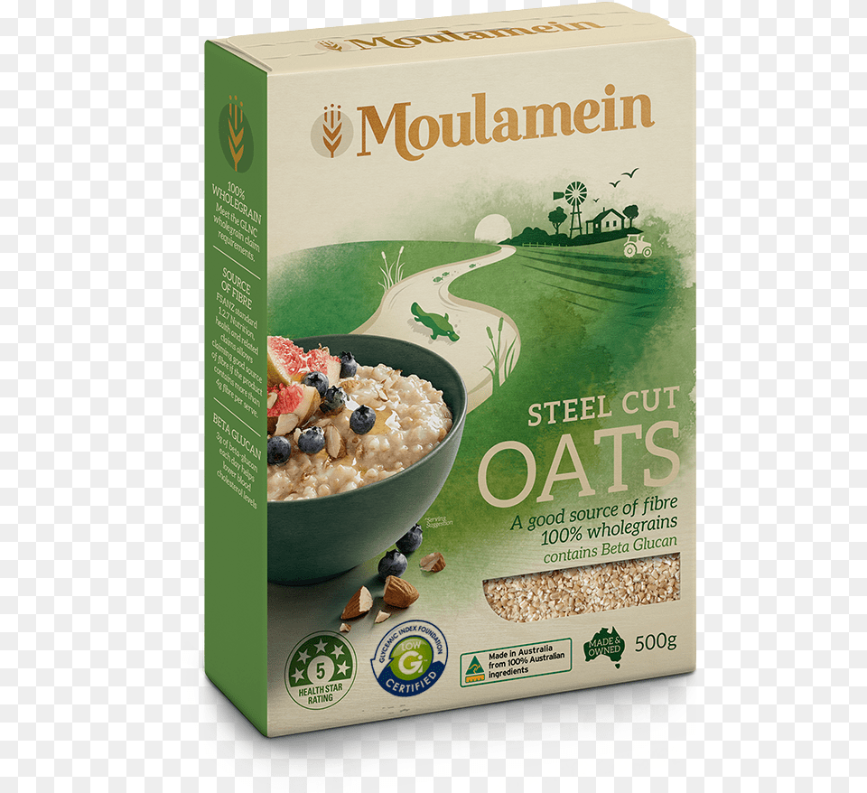 Australian Rolled Oat, Breakfast, Food, Oatmeal, Box Free Png