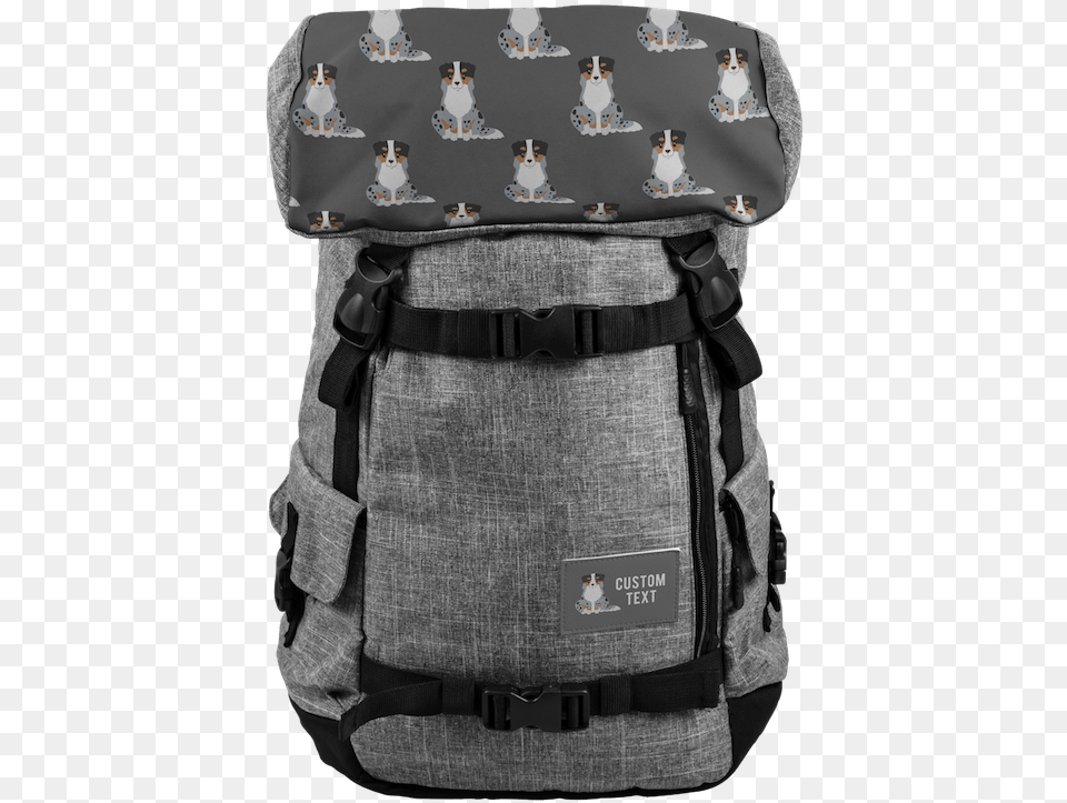 Australian Shepherd 1png Black Shiba Backpack, Bag Png