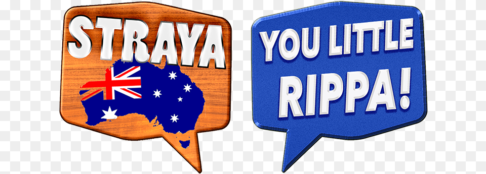 Australian Slang Speech Bubbles, Logo, Symbol, Badge Png