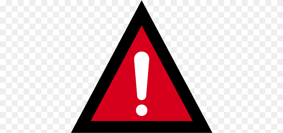 Australian Warning System Transparent Red Hazard Sign, Triangle, Rocket, Weapon Png