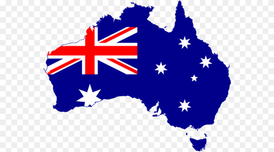 Australians For Australia Full Trans Australia Map, Flag Free Transparent Png
