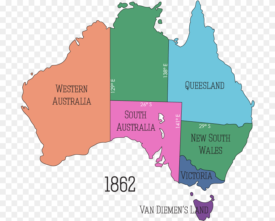 Australiaquots Regions C Map Of Australia, Chart, Plot, Atlas, Diagram Free Png