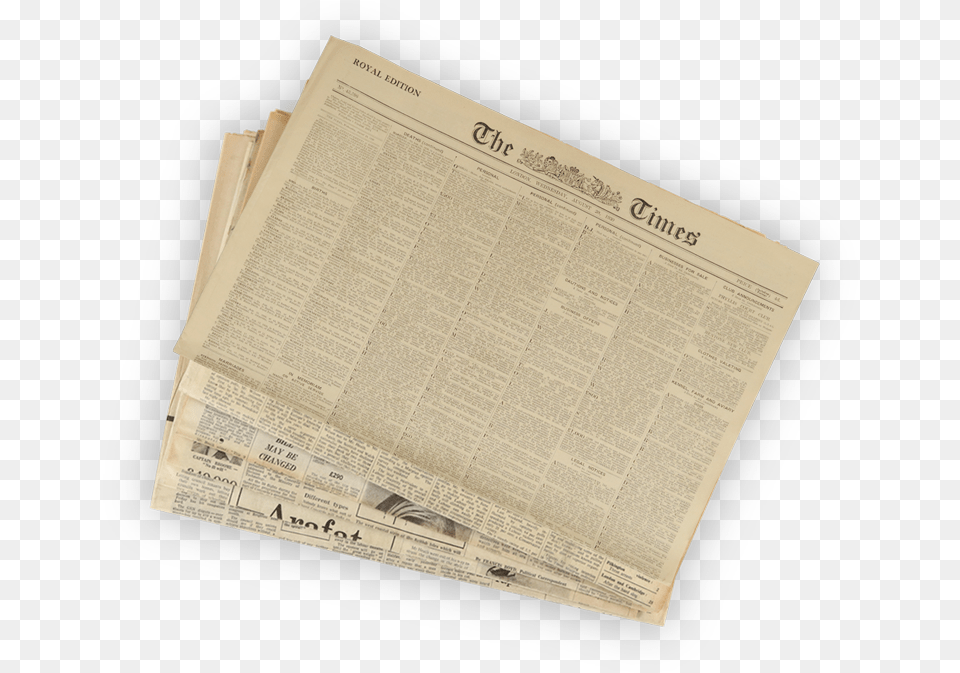 Authentic 1929 Newspapers Times Newspaper 1950, Text Free Png Download