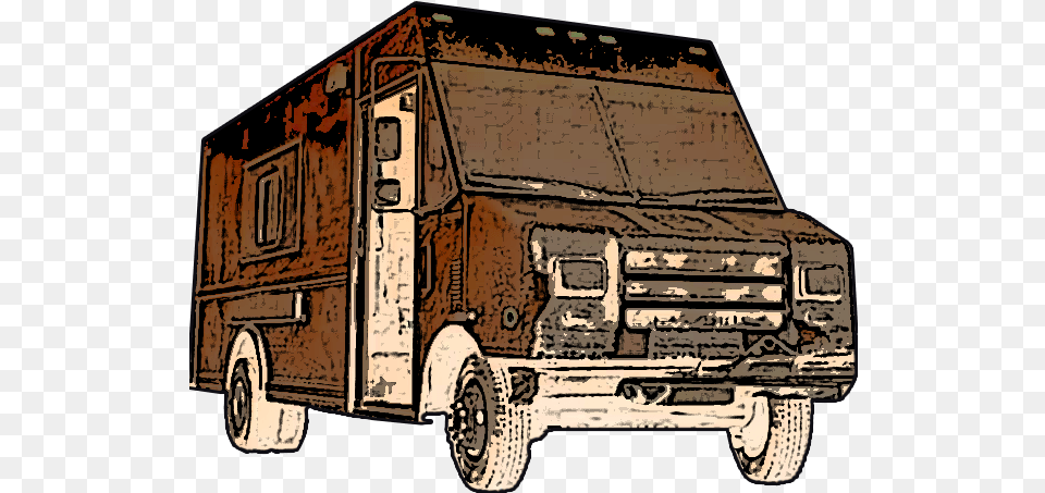 Authentic Bbq Foodtruck In Whitehorse Yukon Truck, Transportation, Vehicle, Machine, Wheel Free Png