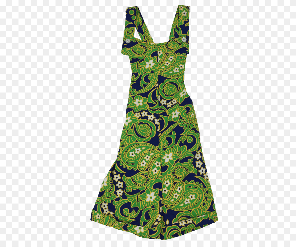 Authentic Kids Vintage Green Chancery Lane Girls Playsuit Romper Suit, Clothing, Dress, Pattern, Formal Wear Free Png