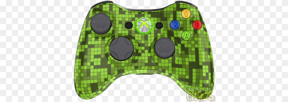 Authentic Microsoft Quality Xbox 360 Controller Minecraft Designs, Electronics Png