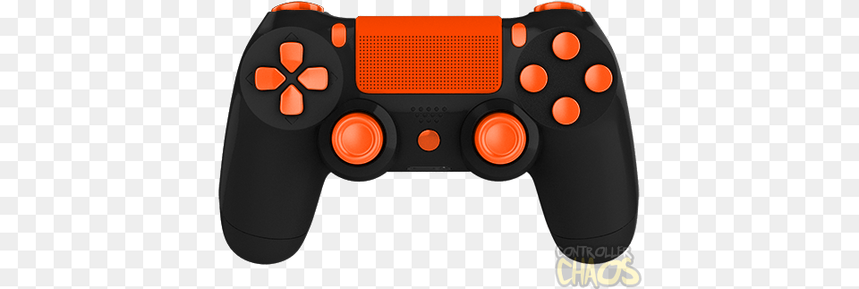 Authentic Sony Quality Orange And Black Ps4 Controller, Electronics, Joystick Free Transparent Png