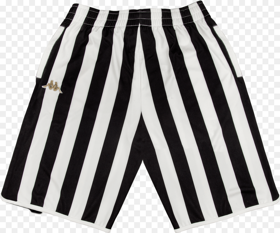 Authentic Stripes Shorts Blackwhite Black And White Shorts Mens, Clothing, Coat, Swimming Trunks Free Png Download