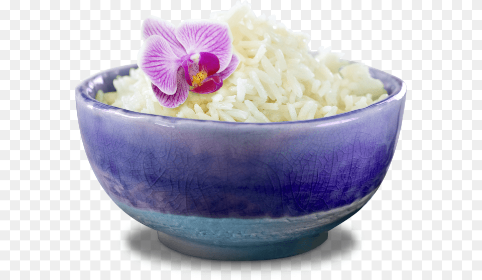 Authentic Thai Cuisine Bowl, Flower, Plant, Food, Orchid Free Transparent Png