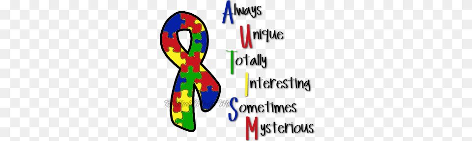 Autism Awareness Ribbon, Number, Symbol, Text, Baby Png Image
