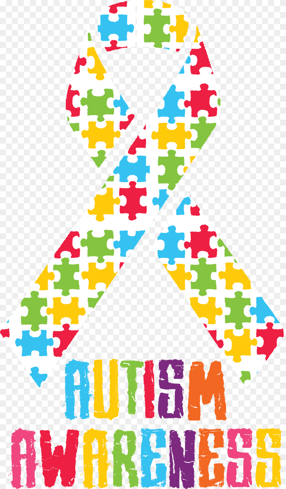 Autism Awareness Ribbon Autism Awareness Transparent Background, Adult, Female, Person, Woman Free Png Download