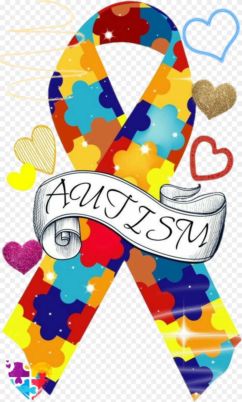 Autism Awareness Ribbon Download Autism Awareness Ribbon, Baby, Person Png Image