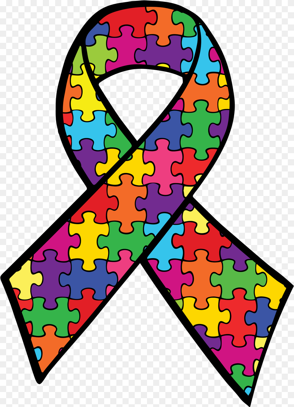 Autism Awareness Ribbon Rainbow Autism Awareness Ribbon, Accessories, Formal Wear, Tie, Game Png Image