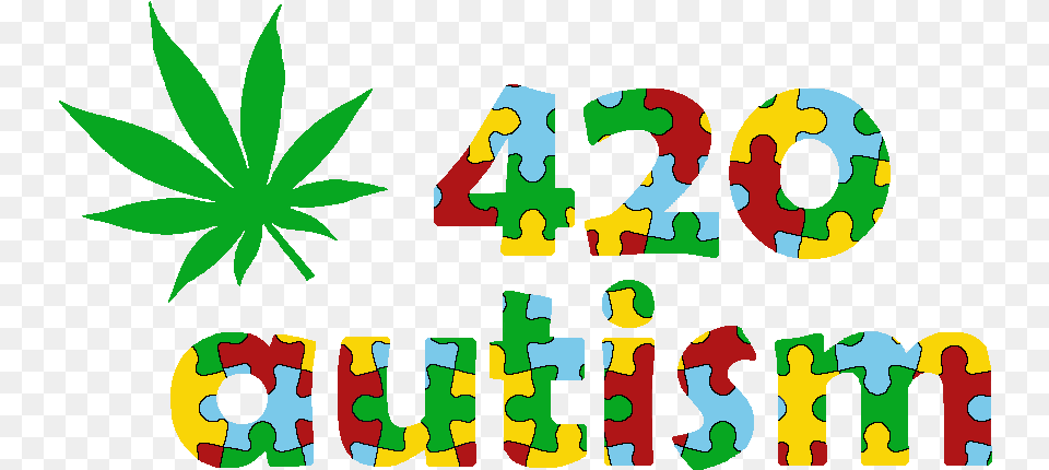 Autism Cannabis, Text, Animal, Dinosaur, Reptile Png Image