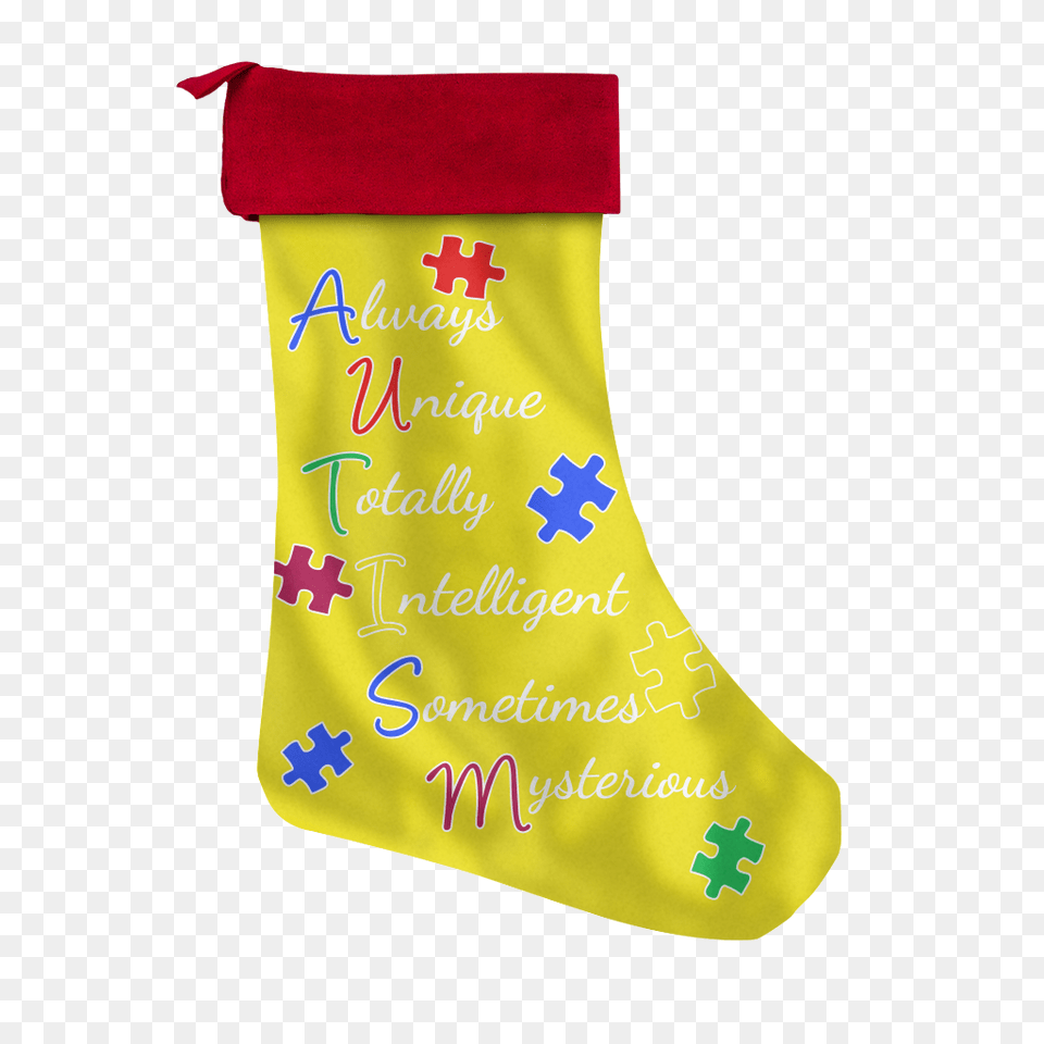 Autism Holiday Christmas Stockings Autism Awareness America, Clothing, Hosiery, Christmas Decorations, Festival Free Png