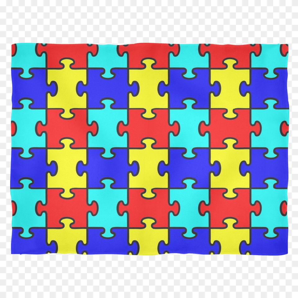 Autism Puzzle Pieces Soft Fleece Blanket Autism Awareness America, Game, Jigsaw Puzzle Free Transparent Png