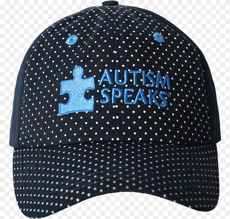 Autism Speaks Polka Dot Hat Lesportsac Japan Black, Baseball Cap, Cap, Clothing Free Png