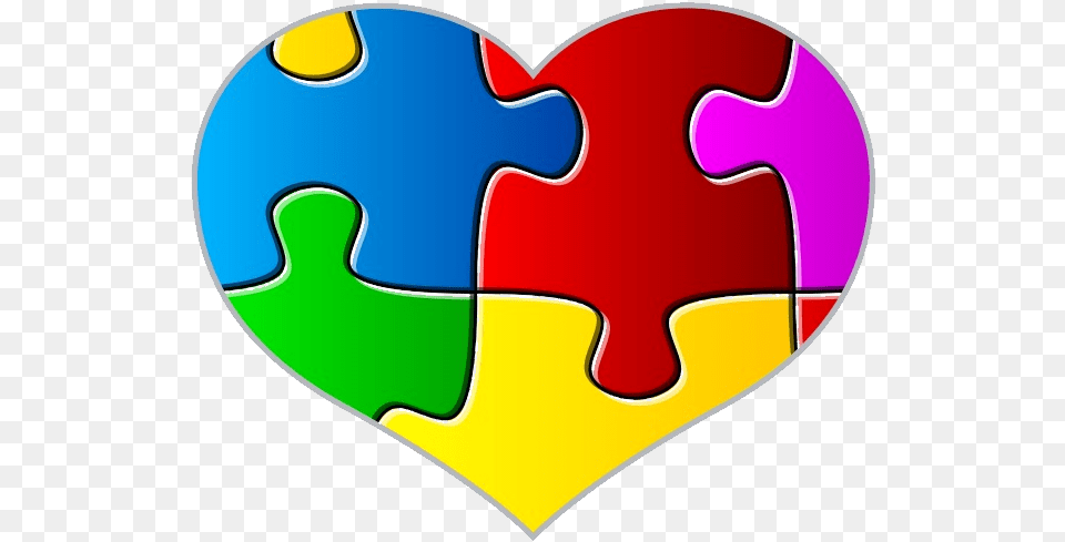 Autism Spectrum Disorder Heart, Game, Jigsaw Puzzle Png
