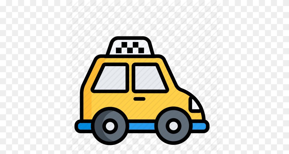 Auto Cab Hack Hackney Carriage Taxi Taxicab Traffic Icon, Car, Transportation, Vehicle, Bulldozer Free Png Download