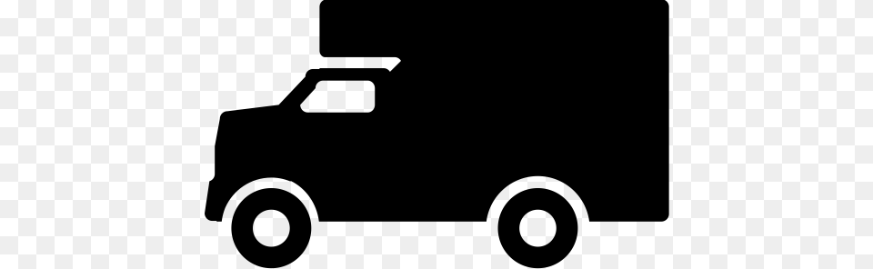 Auto Car Meanicons Transport Truck Icon, Gray Free Transparent Png