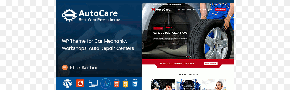 Auto Care Car Service Joomla Template, Wheel, Tire, Transportation, Machine Free Transparent Png